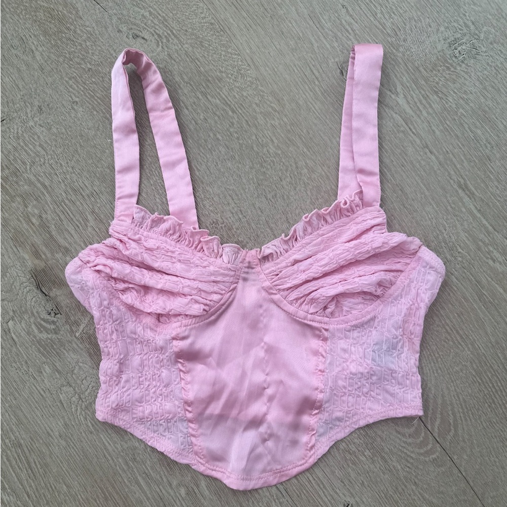 Pink Lace Women's cami
